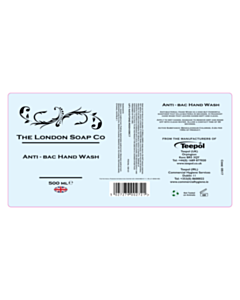 LA/TEEP/0517 Teepol Anti-Bac Hand Wash 500ml Labels