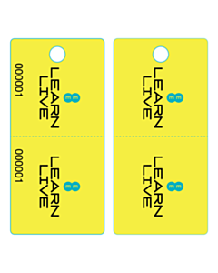 125x60mm Havas Play Cloakroom Tags 