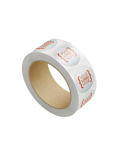 Custom 50mm Diameter Paper Stickers