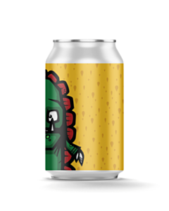Custom 330ml Beer Can Labels Matt Varnish