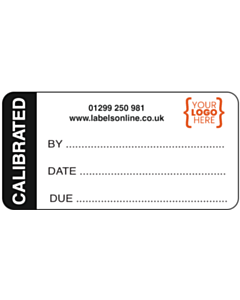 Custom Calibration Labels 50x25mm
