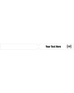 Custom 250x20mm Loop Lock Labels