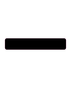 80x15mm Black Yoghurt Seal Labels
