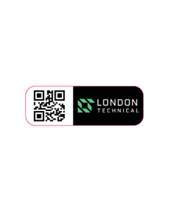 30x10mm Coloured QR Labels