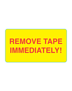 75x40mm Remove Tape Label