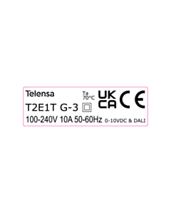 T2E1T G-3 Telecell Label