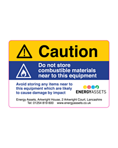 75x50mm Fawl Label