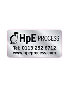 50x25mm HpE Process Contact Label