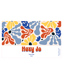 129x209mm Hazy Jo Labels 