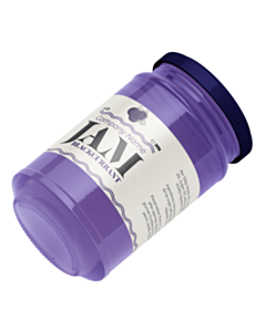 Custom 250g Blackcurrant Jam Jar Wraparound Labels 195x50mm
