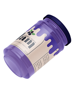 Personalised 500g Blackcurrant Flavour Jam Wraparound Labels 225x60mm