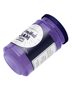 Personalised 500g Homemade Blackcurrant Jam Wraparound Labels 225x60mm