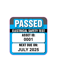 25x25mm Applitec UK Pass Labels - July 2025