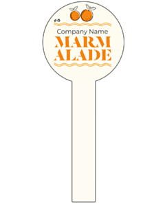 Custom Marmalade Jar Seal Labels