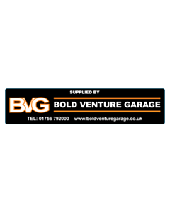 200x45mm Bold Venture Garage Window Stickers