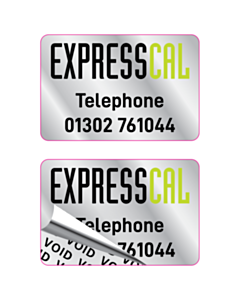 30x20mm Expresscal Void Labels