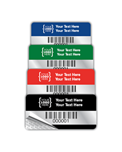 Custom Void Asset Tag Labels 50x20mm