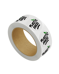 Plastic Free Stickers 30mm