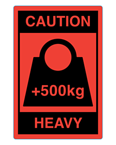 150x100mm 500KG Heavy Labels