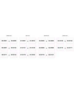 50x40mm Specialised Movers Desk Labels