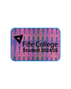 30x20mm Fife College 2024 / 2025 Holographic Labels 