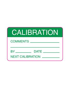 50x30mm Grayford Calibration Labels