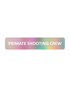 Primate Shooting Crew Labels