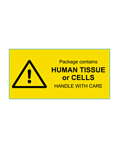  110x55mm Human Tissue Cells Box Labels