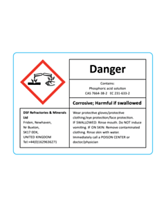 104x76mm ZM60RAM Hazard Label