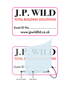 40x25mm JP Wild Write and Seal Labels