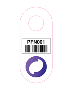 70x30mm PFN Barcoded Labels