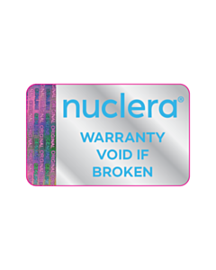 40x25mm Nuclera Warranty Void Labels