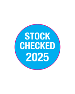 Armcon 20mm Diameter 2025 Stock Checked Labels 