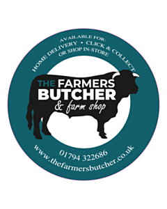 130mm Dia The Farmers Butchers Labels