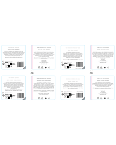 65x65mm Gezeiten Skincare Peel & Reveal Labels