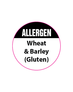25mm Diameter Wheat and Barley Allergen Labels