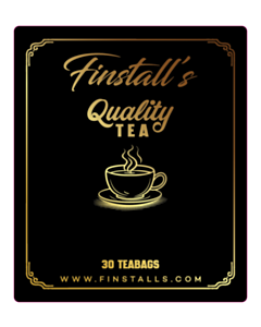 130x110mm Finstalls Quality Tea Labels