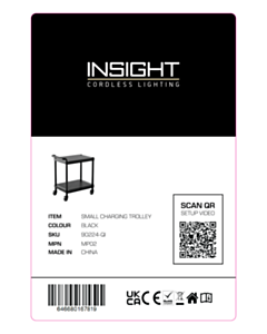 100x150mm Small Charging Trolley Labels
