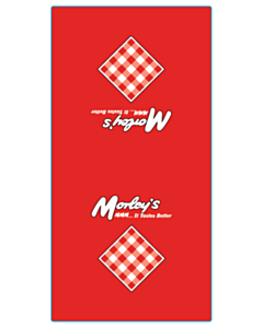 38x75mm Moreleys Fast Food Seals