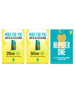 105x163mm Sim Card Stand Cover Up Labels