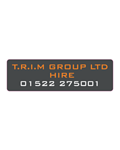 100x30mm TRIM Group Hire Labels 