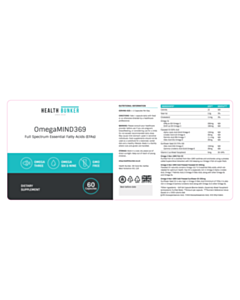 158x70mm  OmegaMind 60 Labels
