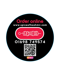 50mm Diameter Spice of Kashmir Labels 