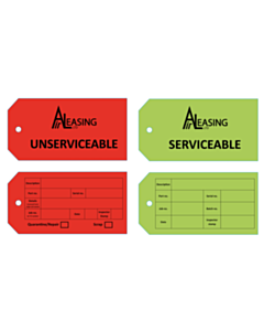 Warbird Flights Serviceable / Unserviceable Tags