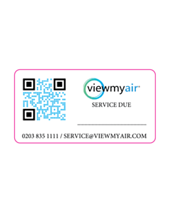 63x33mm View My Air Service Due Labels