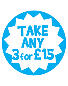 Cyan Take Any 3 For £15 Labels 50mm Permanent