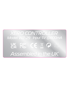 45x20mm Xero Controller Labels