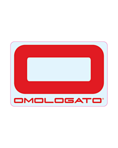 60x40mm Omologato Window Stickers