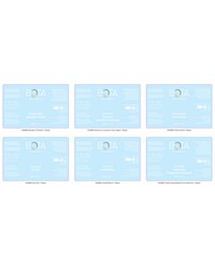 120x80mm Bota Body & Hair Mist Labels 