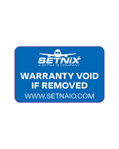 40x25mm Setnix Void No Residue Labels